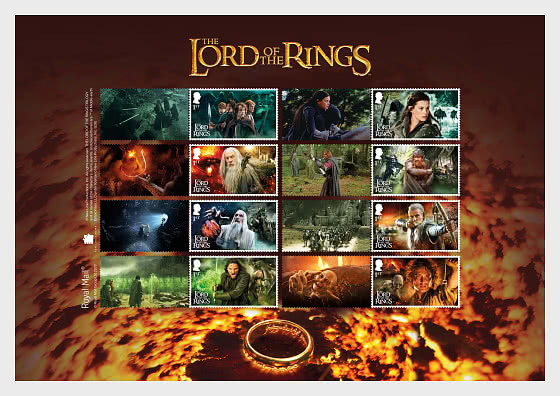2026 PRE-ORDER Lord of the Rings - Collector's Sheet - Collectibles