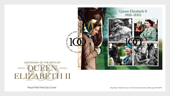 2026 PRE-ORDER 伊丽莎白二世女王诞辰一百周年 - 首日封