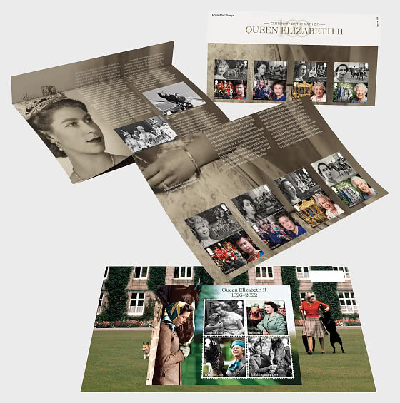 2026 PRE-ORDER 伊丽莎白二世女王诞辰一百周年 - 邮折