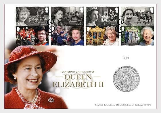 2026 PRE-ORDER 伊丽莎白二世女王诞辰一百周年 - 钱币封