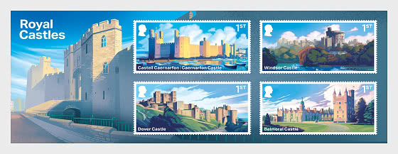 2026 PRE-ORDER Castles - Miniature Sheet