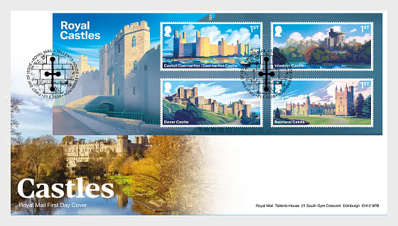 2026 PRE-ORDER Castles - First Day Cover MS
