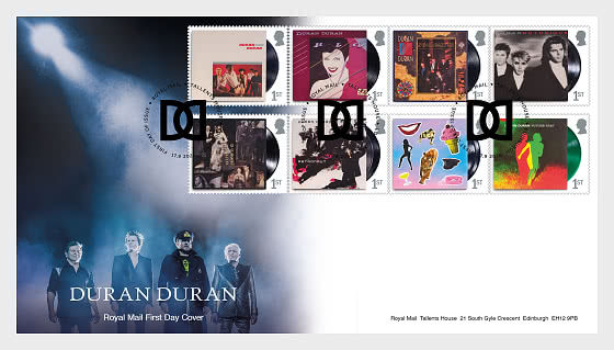 2026 PRE-ORDER Music Giants XII - Duran Duran - FDC