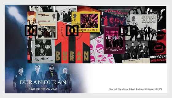2026 PRE-ORDER Music Giants XII - Duran Duran - FDC