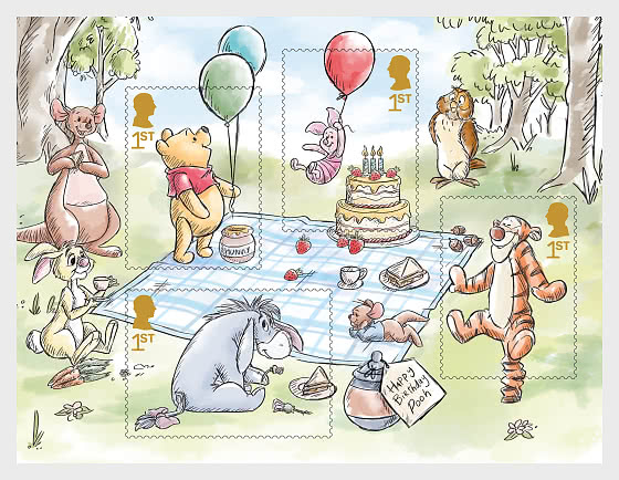 2026 PRE-ORDER Winnie the Pooh - Miniature Sheet