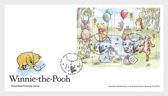 2026 PRE-ORDER Winnie the Pooh - First Day Cover MS