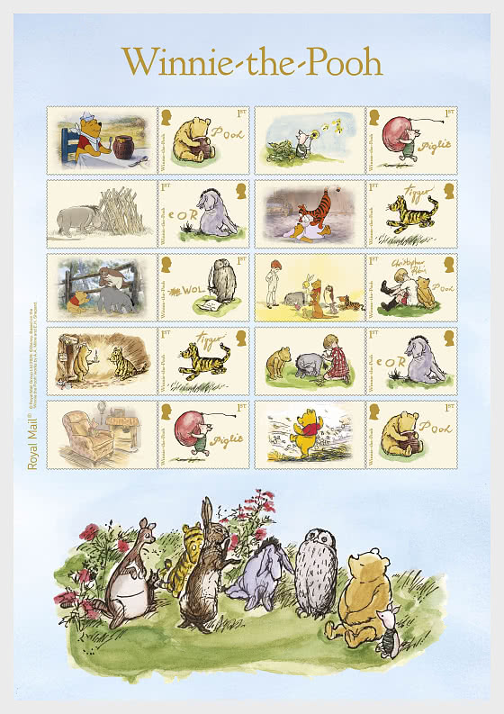 2026 PRE-ORDER Winnie the Pooh - Collector Sheet - Collectibles
