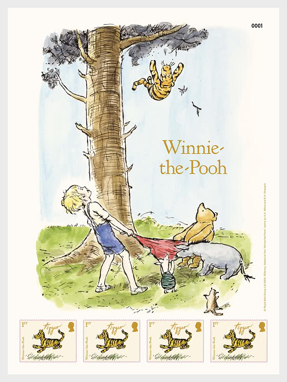 2026 PRE-ORDER Winnie the Pooh - Fan Sheet - Tigger - Collectibles