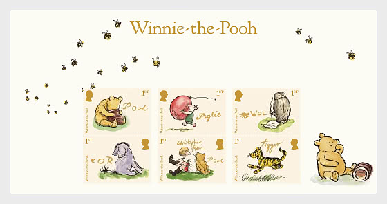 2026 PRE-ORDER Winnie the Pooh - Character Pack - Stamps - Collectibles