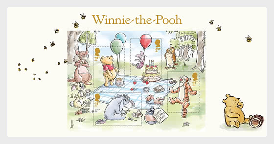 2026 PRE-ORDER Winnie the Pooh - Character Pack - Miniature Sheet - Collectibles