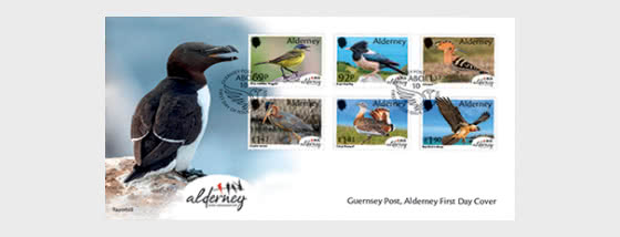 2026 PRE-ORDER Орнитологическая обсерватория Олдерни - Конверт первого дня