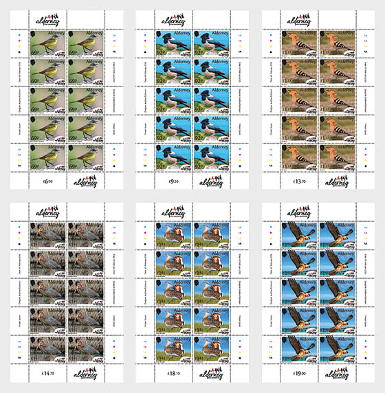 2026 PRE-ORDER Орнитологическая обсерватория Олдерни - Марочные листы