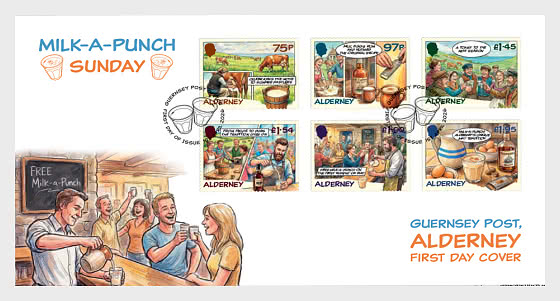 2026 Milk-A-Punch - First Day Cover