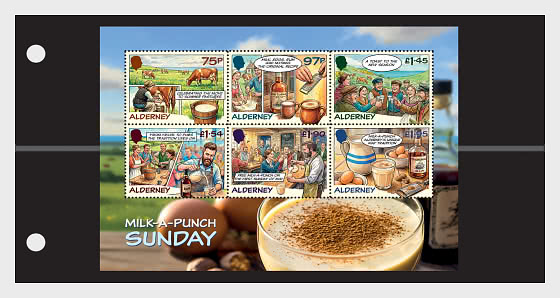 2026 Milk-A-Punch - Pack Miniature Sheet