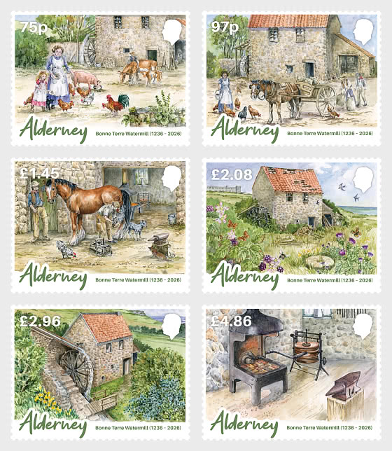 2026 PRE-ORDER Alderney Bonne Terre Watermill - Séries