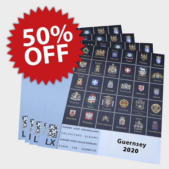2025 50% OFF DAVO Album Leaves - Guernsey  - Promotion
