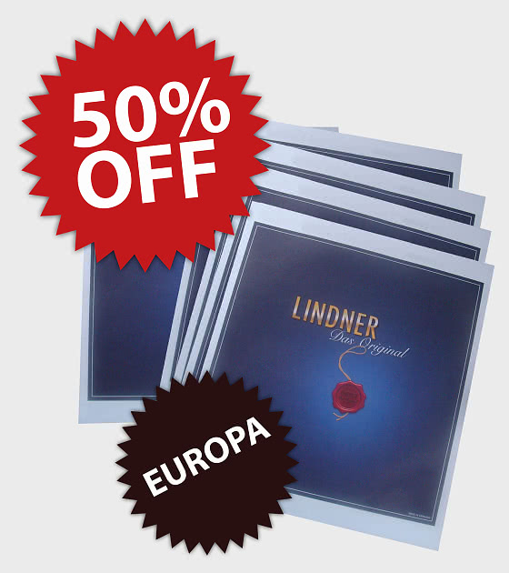 2025 50% OFF - Lindner Album Leaves - BLACK FRIDAY OFFER - Promozione