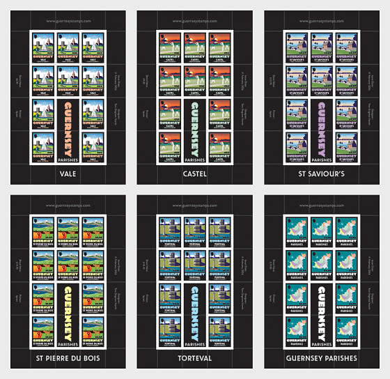 2026 PRE-ORDER Parroquias de Guernsey (Parte 1) - Mini Hojas