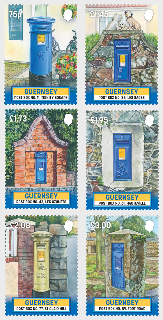 2026 Cassette Postali di Guernsey - Serie