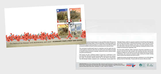 2026 PRE-ORDER The Battle of the Somme 110th Anniversary - First Day Cover