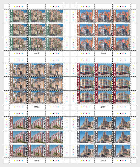 2025 PRE-ORDINE SEPAC Architettura di Gibilterra - Minifogli CTO