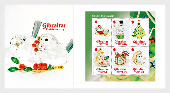 2025 圣诞节 - 小型张卡