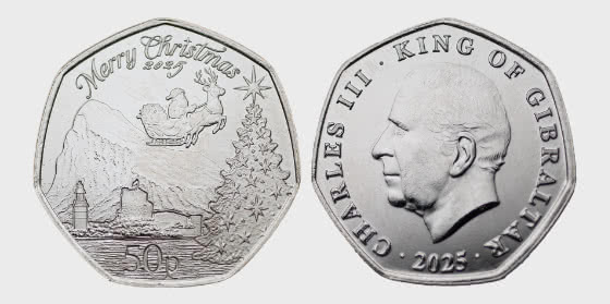 Christmas 2025 - 50p - Single Coin