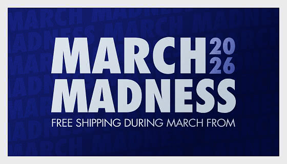 2026 MARCH MADNESS - LIVRAISON GRATUITE TOUT LE MOIS - Promotion