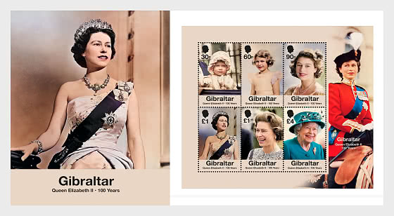 2026 Reina Isabel II – 100 Años - Pack HB