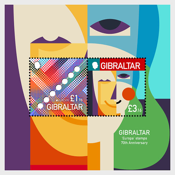 2026 PRE-ORDER Europa 2026 - 70th Anniversary - Miniature Sheet CTO