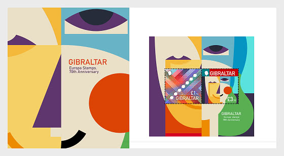 2026 欧洲2026——70周年 - 小型张卡