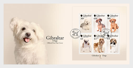 2026 PRE-ORDER Dogs - First Day Cover MS