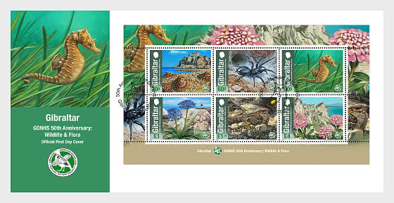 2026 GONHS 50th Anniversary - Wildlife & Flora - Enveloppes de Premier Jour