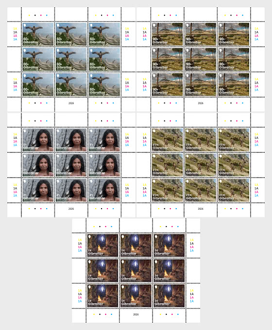 2026 PRE-ORDER Discovery of Gibraltar 2, 100th Anniversary - Full sheets