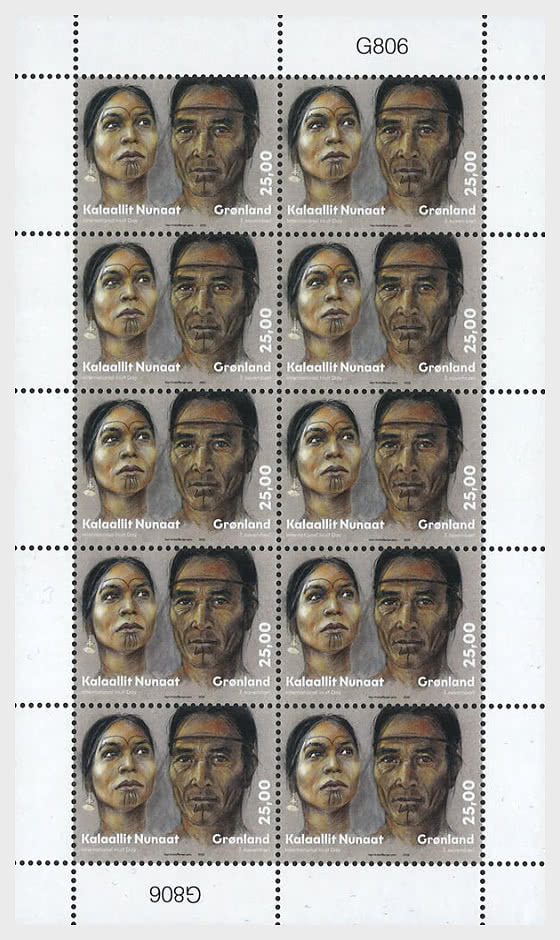 2025 Giornata Internazionale Degli Inuit - Giornata della Nuova Bandiera in Groenlandia - Minifogli