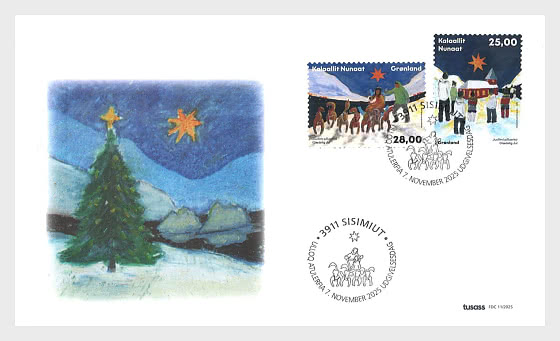 2025 Natale in Groenlandia - FDC