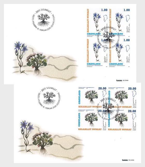 2026 格陵兰植物——第二部分 - 首日封