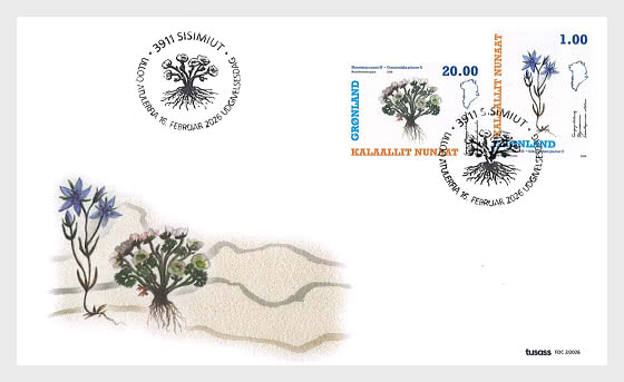 2026 Растения Гренландии - Часть II - Конверт первого дня