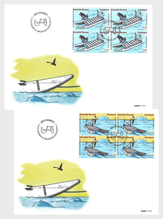 2026 格陵兰狗拉雪橇​​——最终篇 - 首日封