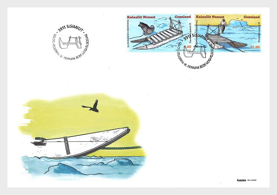 2026 Гренландские собачьи упряжки — заключительная часть - Конверт первого дня