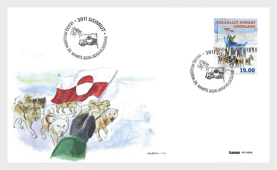 2026 National Dog Sled Championship - First Day Cover