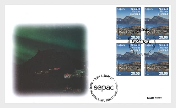 2026 Sepac - Iconic Landmarks - First Day Cover block of 4