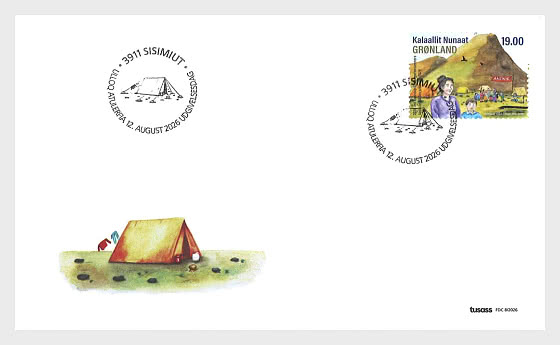 2026 An Aasivik Child Depicts the Cultural Phenomenon Aasivik - First Day Cover