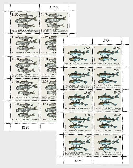 2022 Pesce in Groenlandia V - Minifogli