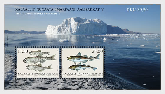 2022 Fish in Greenland V - Miniature Sheet