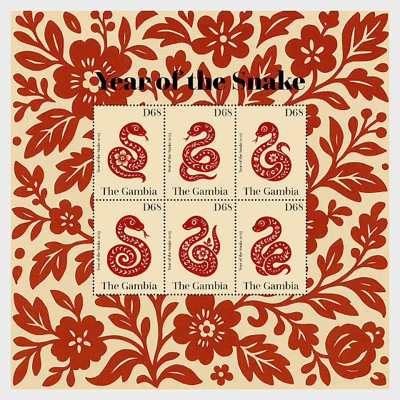 2025 Jahr der Schlange - Bogenserie