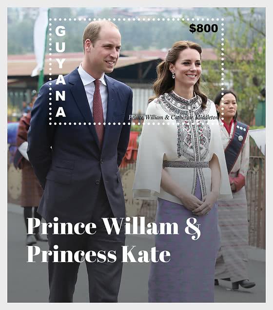 2024 Prinz William und Prinzessin Kate - Sonderblock