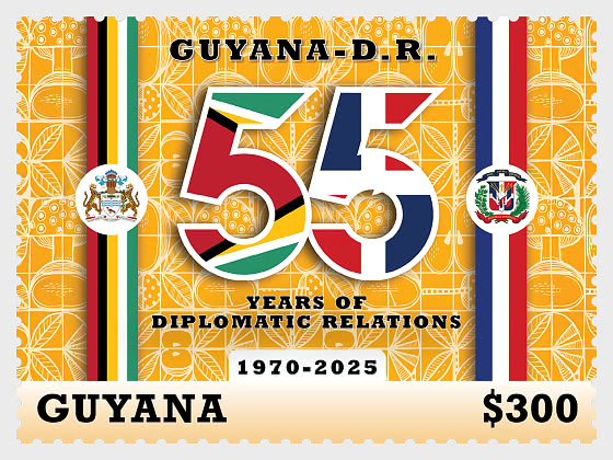 2025 55º Anniversario di Guyana D.R. - Serie