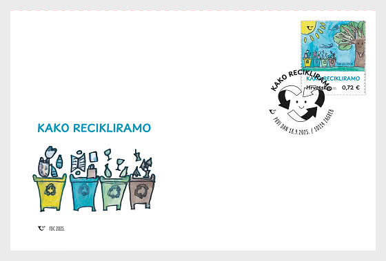 2025 ¿Cómo Reciclamos? - Sobre de Primer Dia