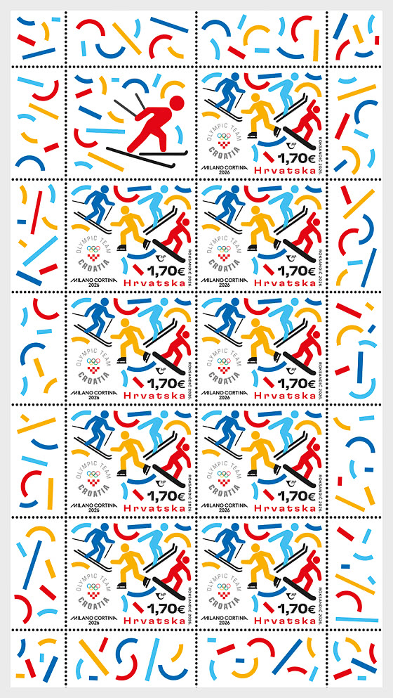 2026 Winter Olympic Games Milan Cortina (C) - Sheetlets